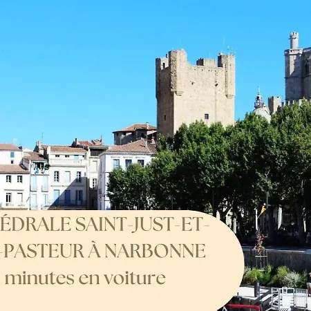 Evasion - Pour 8 Personnes Avec Vue * Narbonne